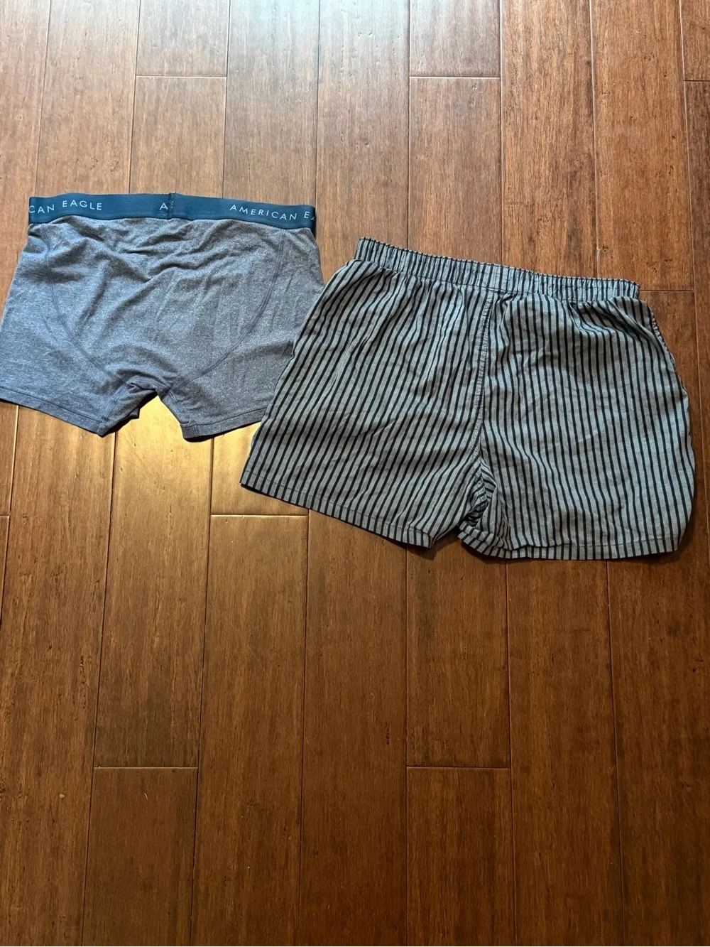 American Eagle Outfitters Gray and Navy Boxers - 2 Pack